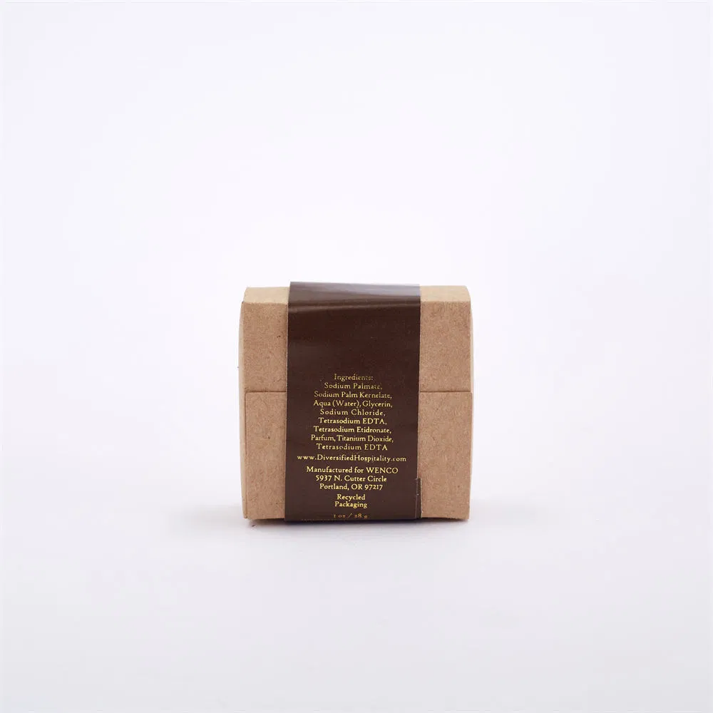 40g Hotel Travel Soap with Ornamental Paper Ring for Hotels and Travelers