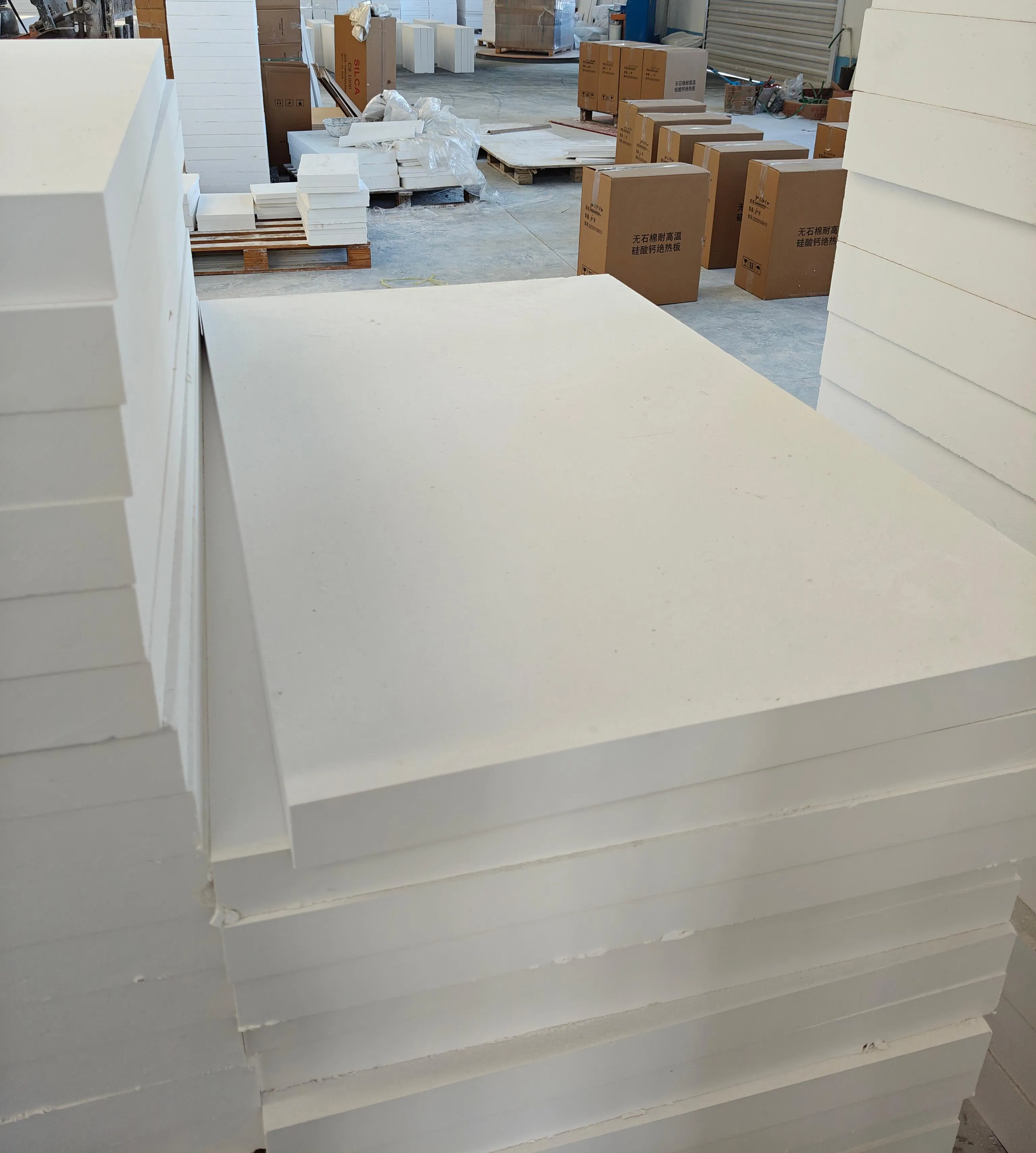 Waterproof Building Fiber Cement Slab Insulation Acoustic Felt Fire Retardant Sheet Refractory Material Panel Fireproof Plate Calcium Silicate Ceiling Board