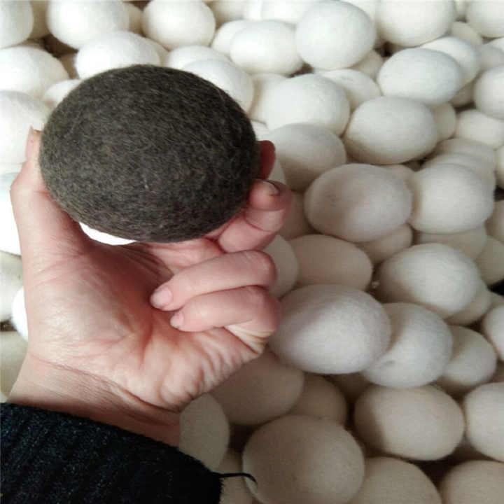 New Zealand Wool Hot Selling Eco-Friendly Organic Wholesale Wool Felt Dryer Balls for Laundry