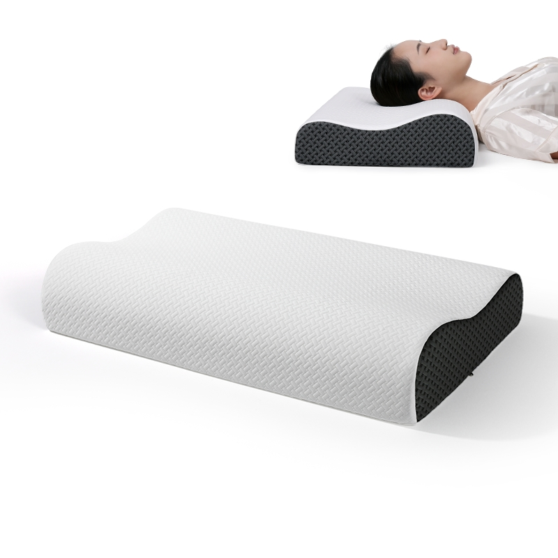 Wholesale Memory Foam Cervical Pillow for Side Back Sleeper Neck Support Soft Sleep Pillow