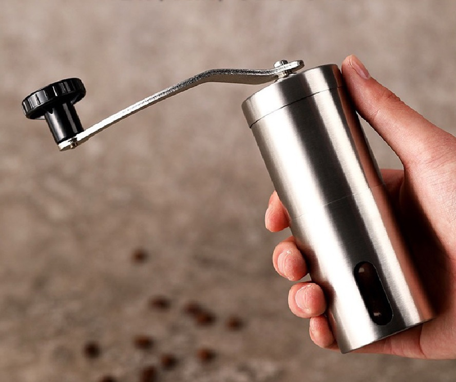 Hand Crank 304 Stainless Steel Manual Coffee Grinder