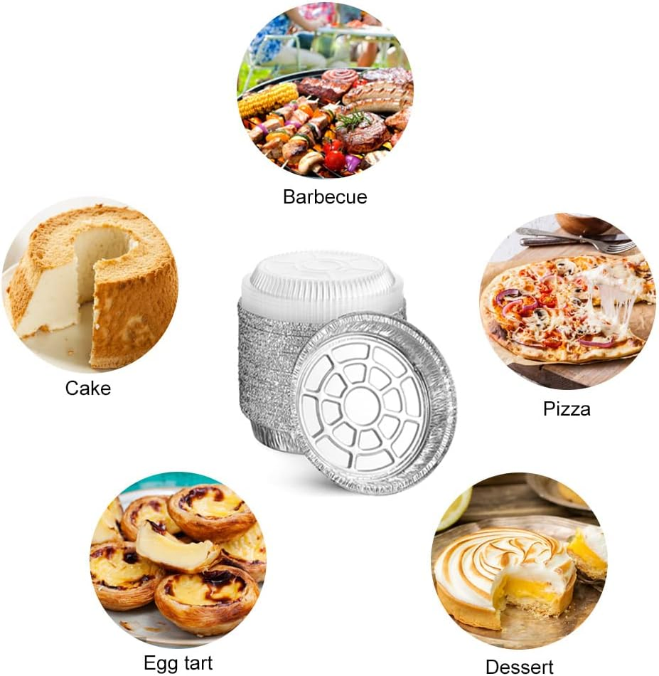 Clear Plastic Lid for Aluminum Foil Pan Tray