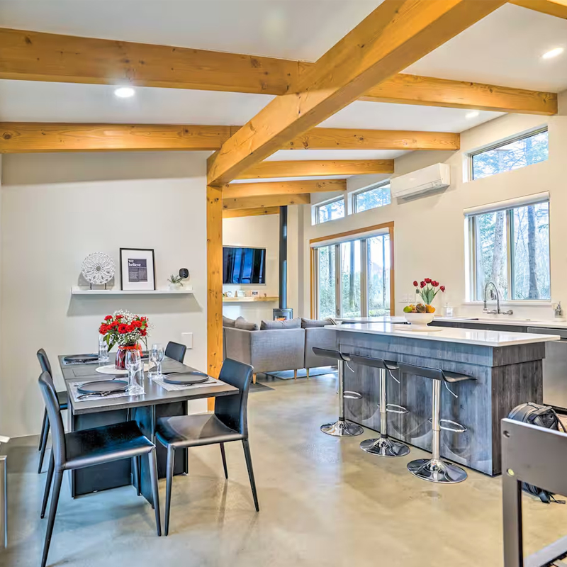 Modern Tiny House Prefab House Trailer Flat Pack Steel and Sandwich Panel Mobile Home for Hotel Use Modular Prefabricated House Prefabricated House