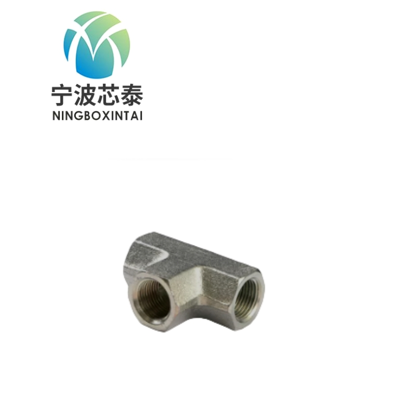 Bsp Hydraulic Tee Fittings Adapter