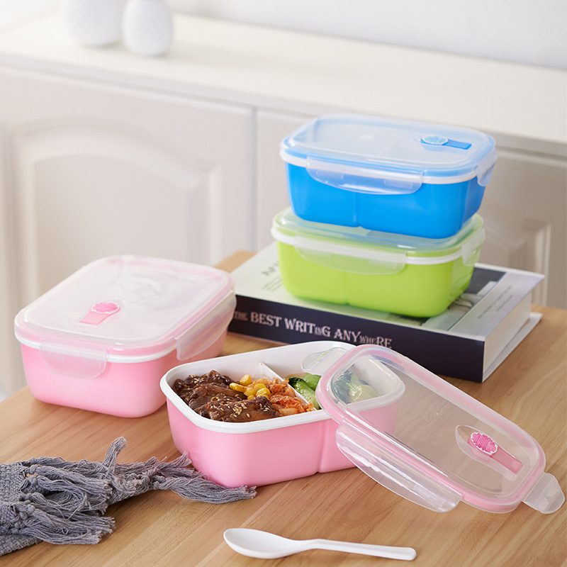 Sealed Lunch Box Bento Box Microwave Lunch Box Plastic Lunch Box