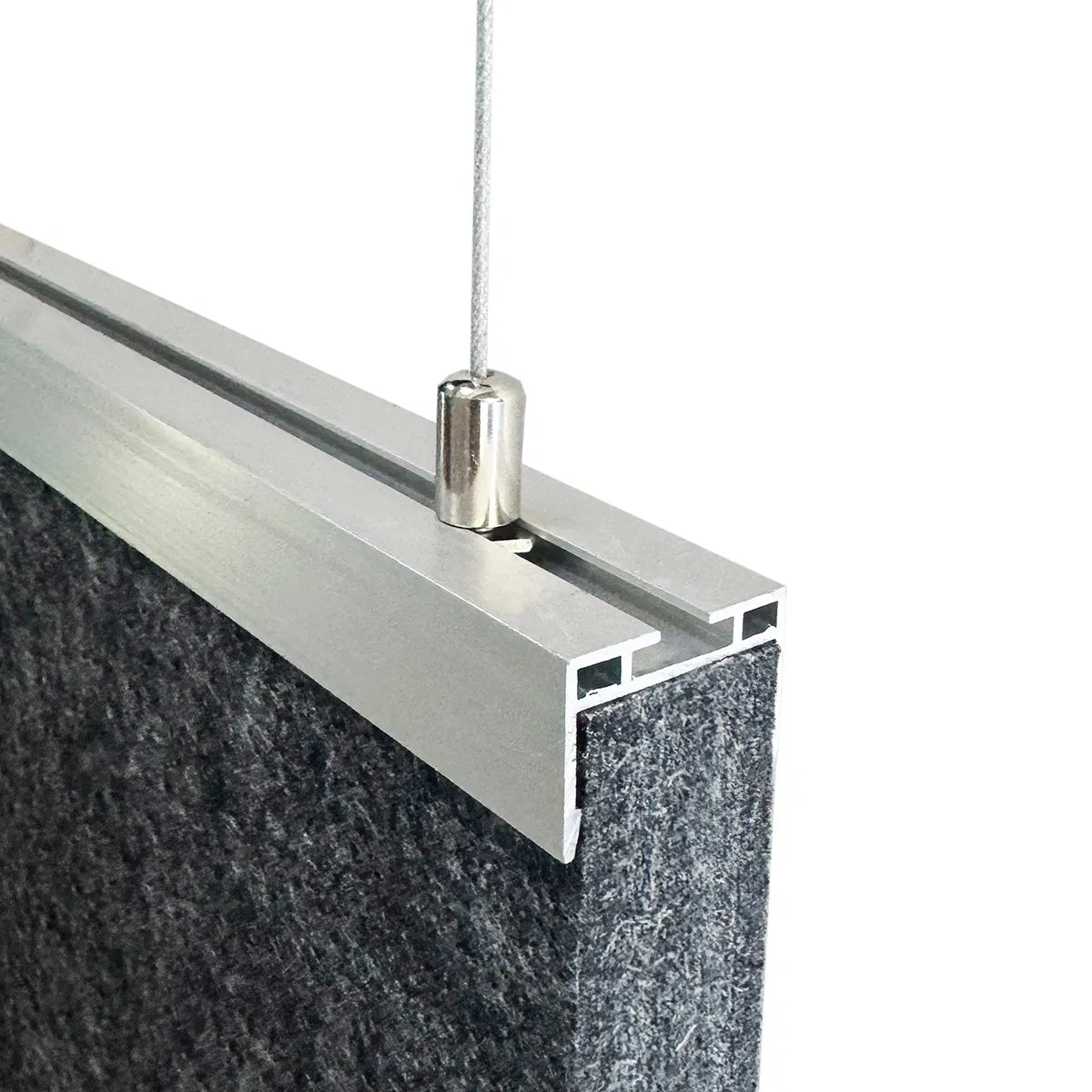 Premium Aluminum Acoustic U Channels for 12mm Baffle Acoustic Ceiling Channel