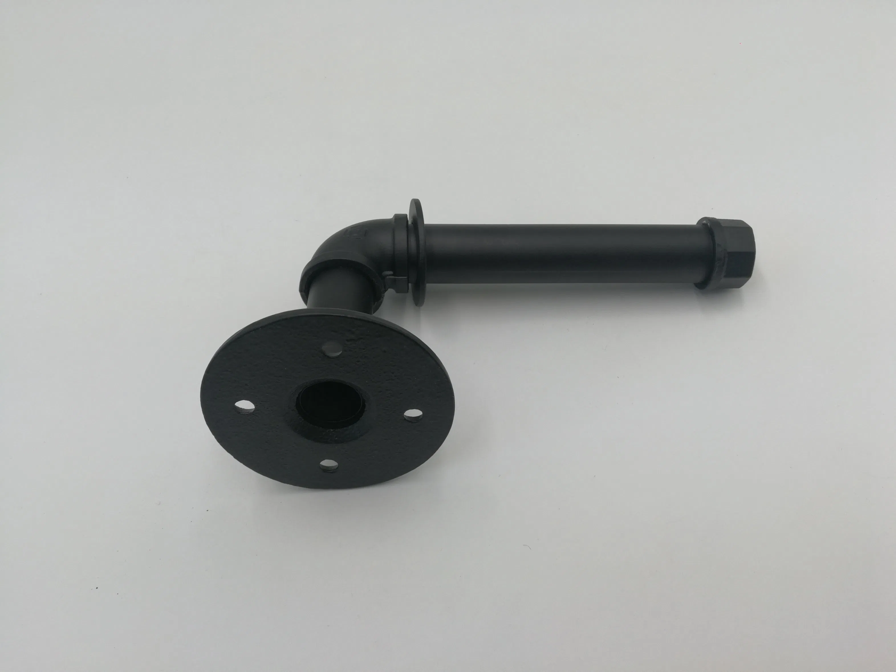 Настенный крючок для одежды в индустриальном стиле, черный