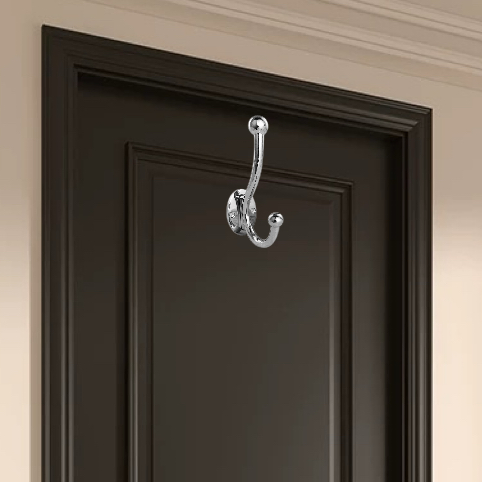 Mdyg04sn Die-Cast Zinc Coat Hook, Satin Nickel Finish