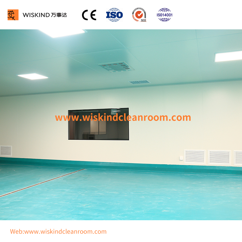 50mm/75mm/100mm Rockwool/PU/EPS/Aluminum Honeycomb/Paper Honeycomb Hand-Made Cleanroom Sandwich Panel for Hospital/ICU/Pharmaceutical/Food/Electronic