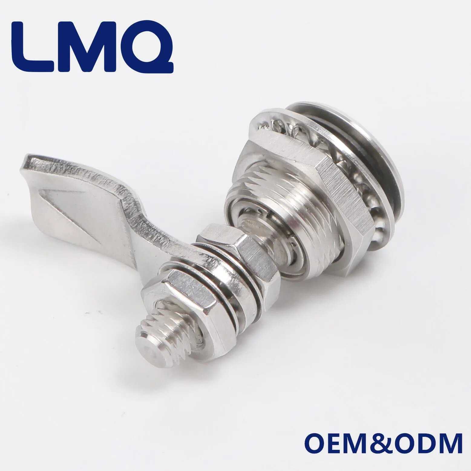 Safety Quarter-Turn Lock Latch, OEM Stainless Steel Cabinet Cam Lock SUS304 316
