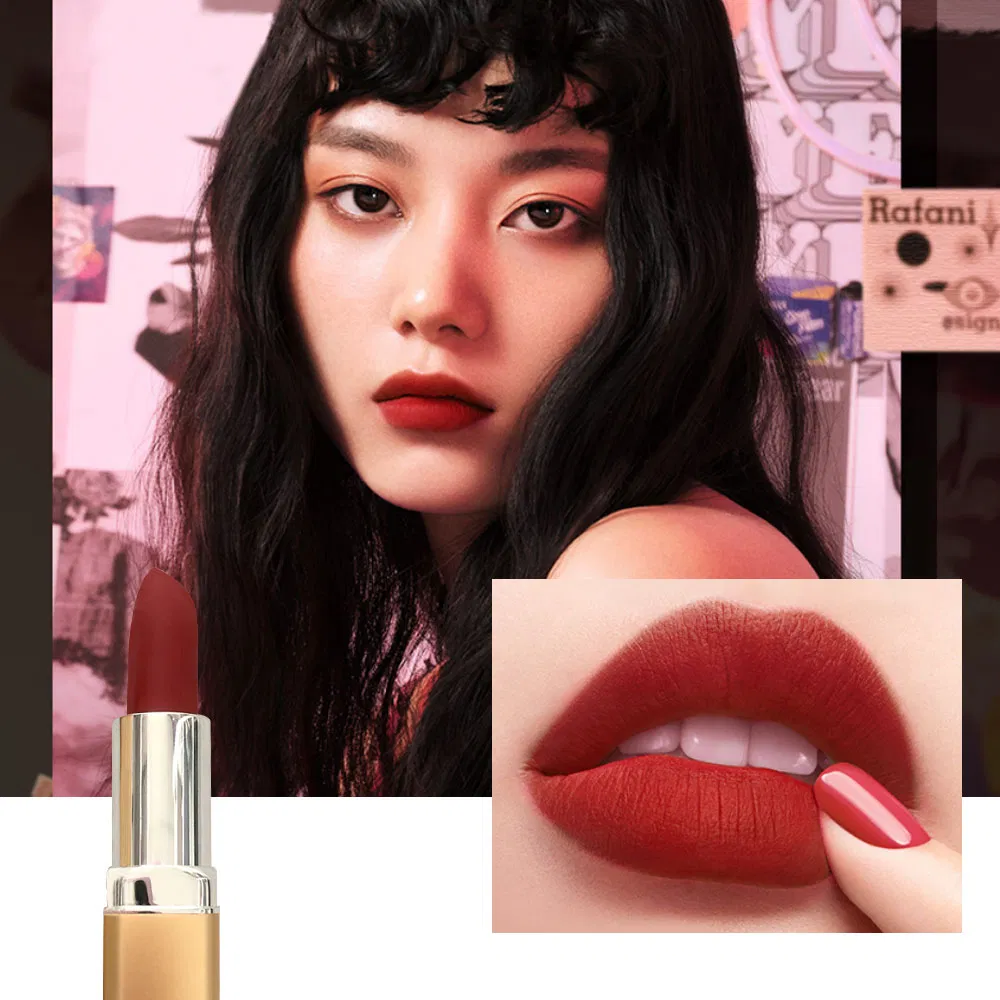 Make Your Own Cosmetics Makeup 35 Colors Lip Stick Vegan Custom Waterproof Matte Private Label Lipstick Sample Free Lipsticks