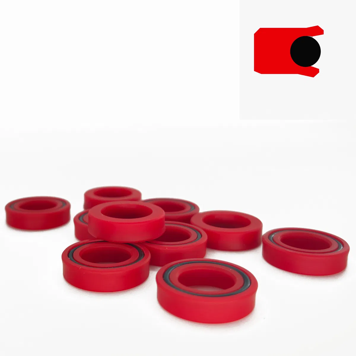 Premium Y Lip Piston Rod Seal for Hydraulic Cylinders