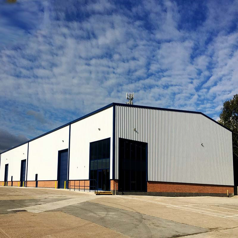 Zhengzhou Slope Roof Light Steel Structure for Sawmill Project