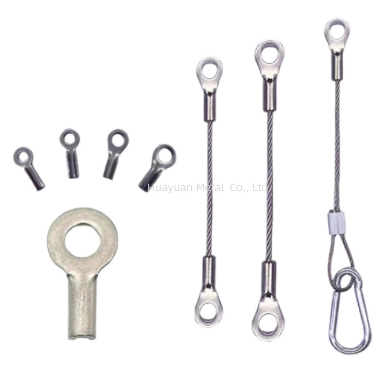 Стальной трос-строп для безопасности, прямой поставкой