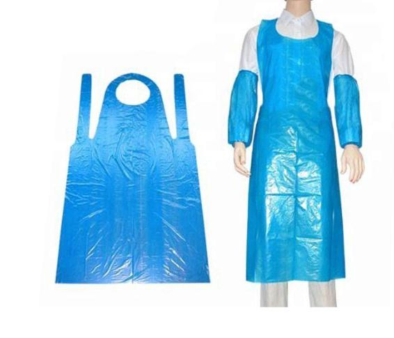 Hot Selling Disposable PE Apron Medical Polyethylene Apron Protective Suit CPE LDPE HDPE Apron