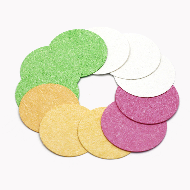 Round Compressed Natural Cellulose Facial Clean Sponges