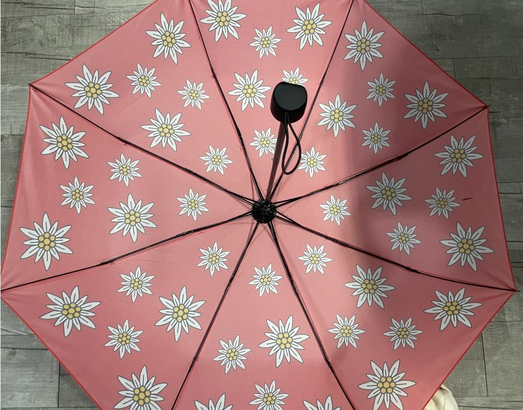 Folding Edelweiss Oktoberfest Umbrella