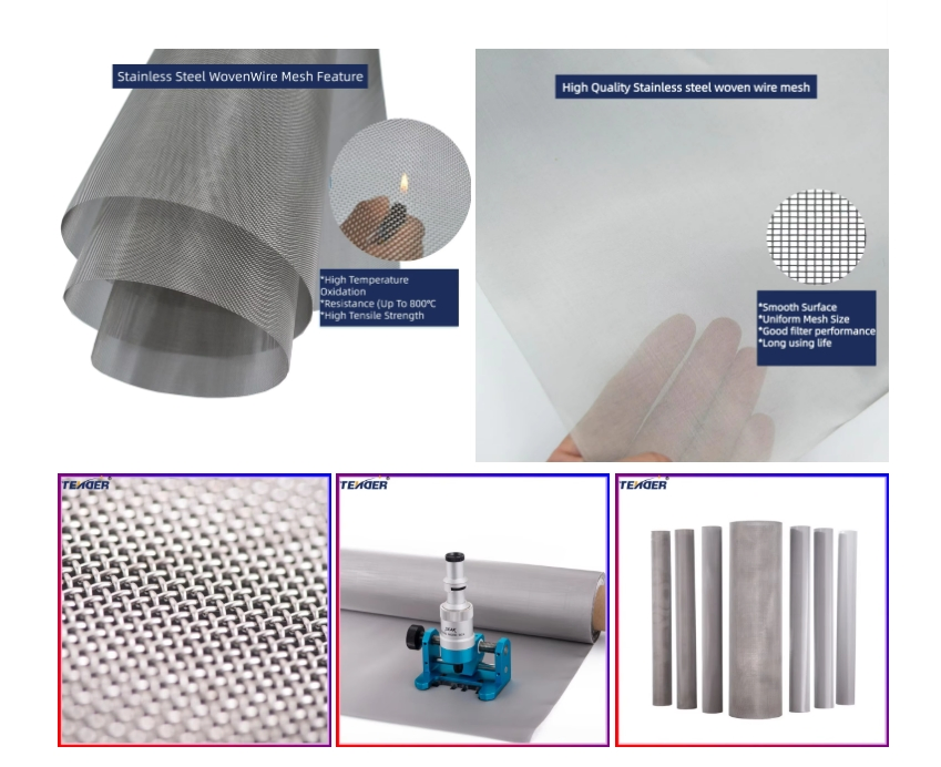 Premium Stainless Steel Woven Wire Mesh for Filtration Needs