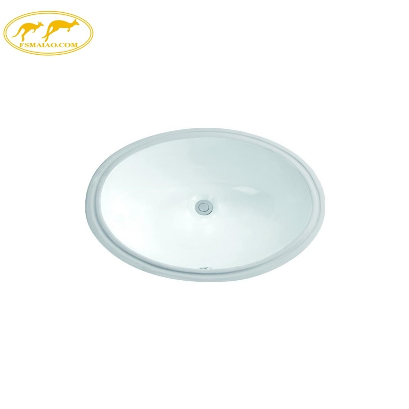 Factory Direct Wholesale Oval Undermounted Bathroom Wash Hand Basin 2-2201
