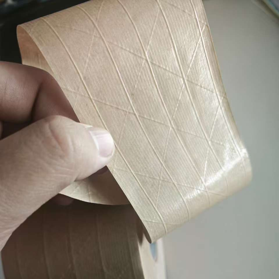 Original White Kraft Paper Tape Kraft Packing Tape Self Adhesive Roll