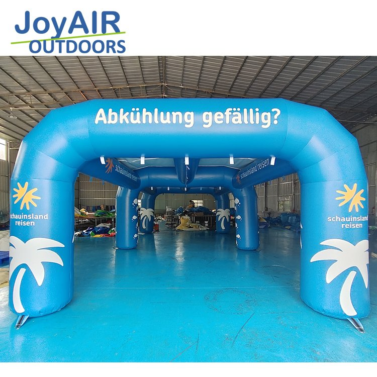 Wholesale high quality custom inflatable arch mist spray inflatable misting tent  for outdoor event