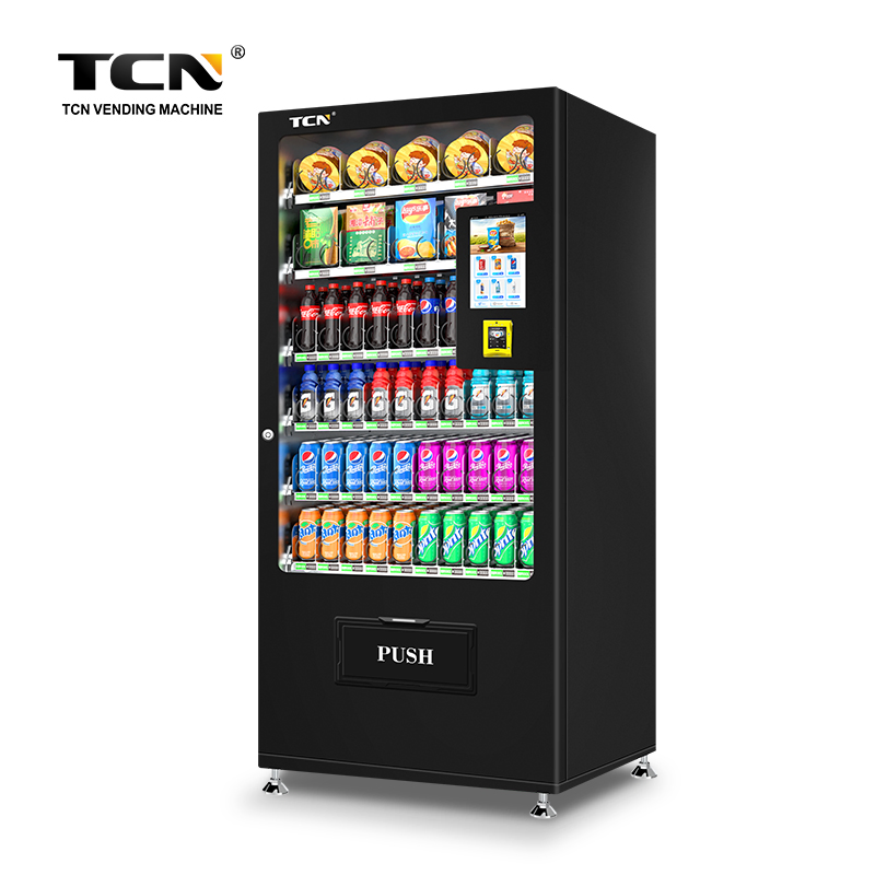 Tcn Chinese Manufacturer Snack Vending Machine 10.1 Inches Touch Screen Vending Machine