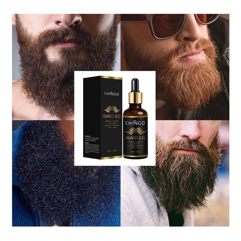 Beard Care Naturally Nourishing Moisturizing Prevents Itchy Beard Growth Oil