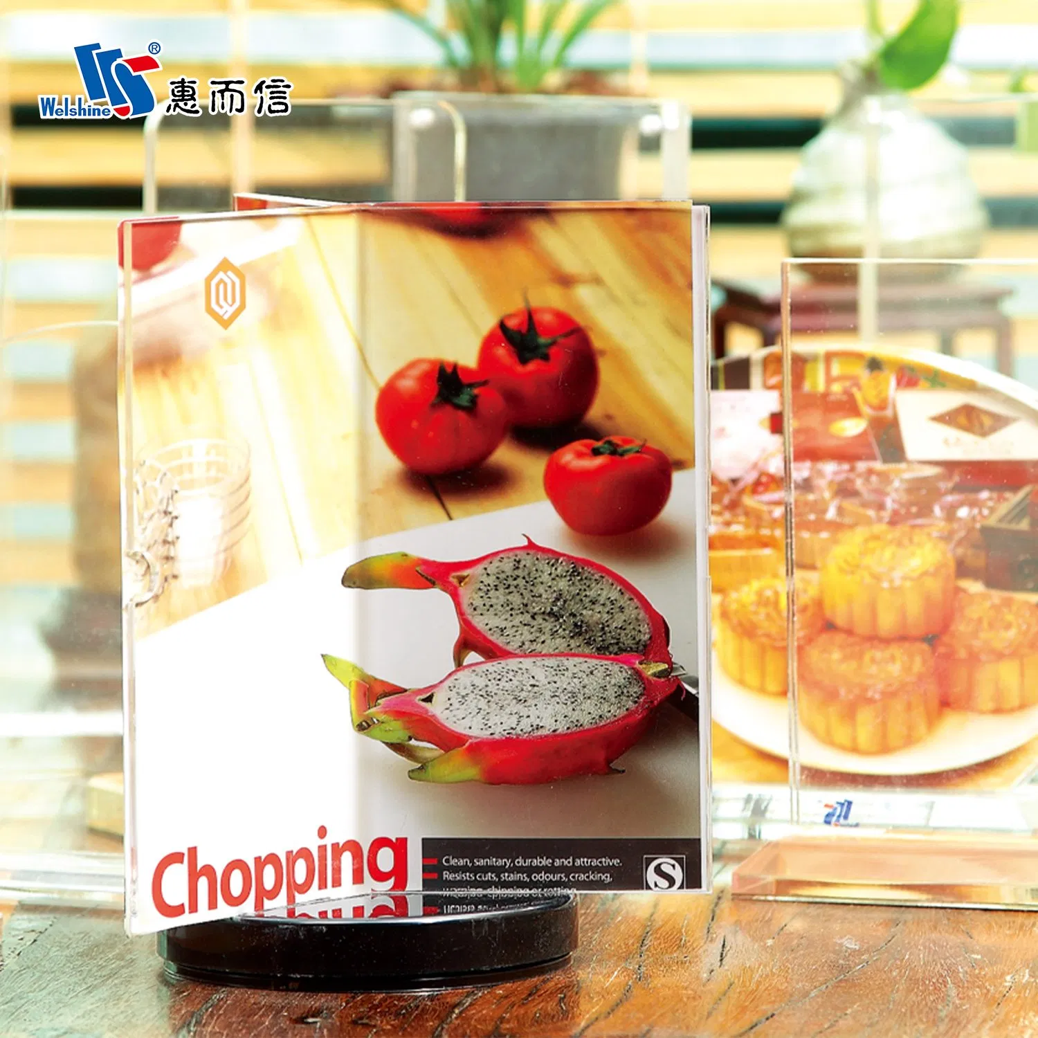 Triangle T L I Shaped Acrylic Menu Card Holders Acrylic Table Tent