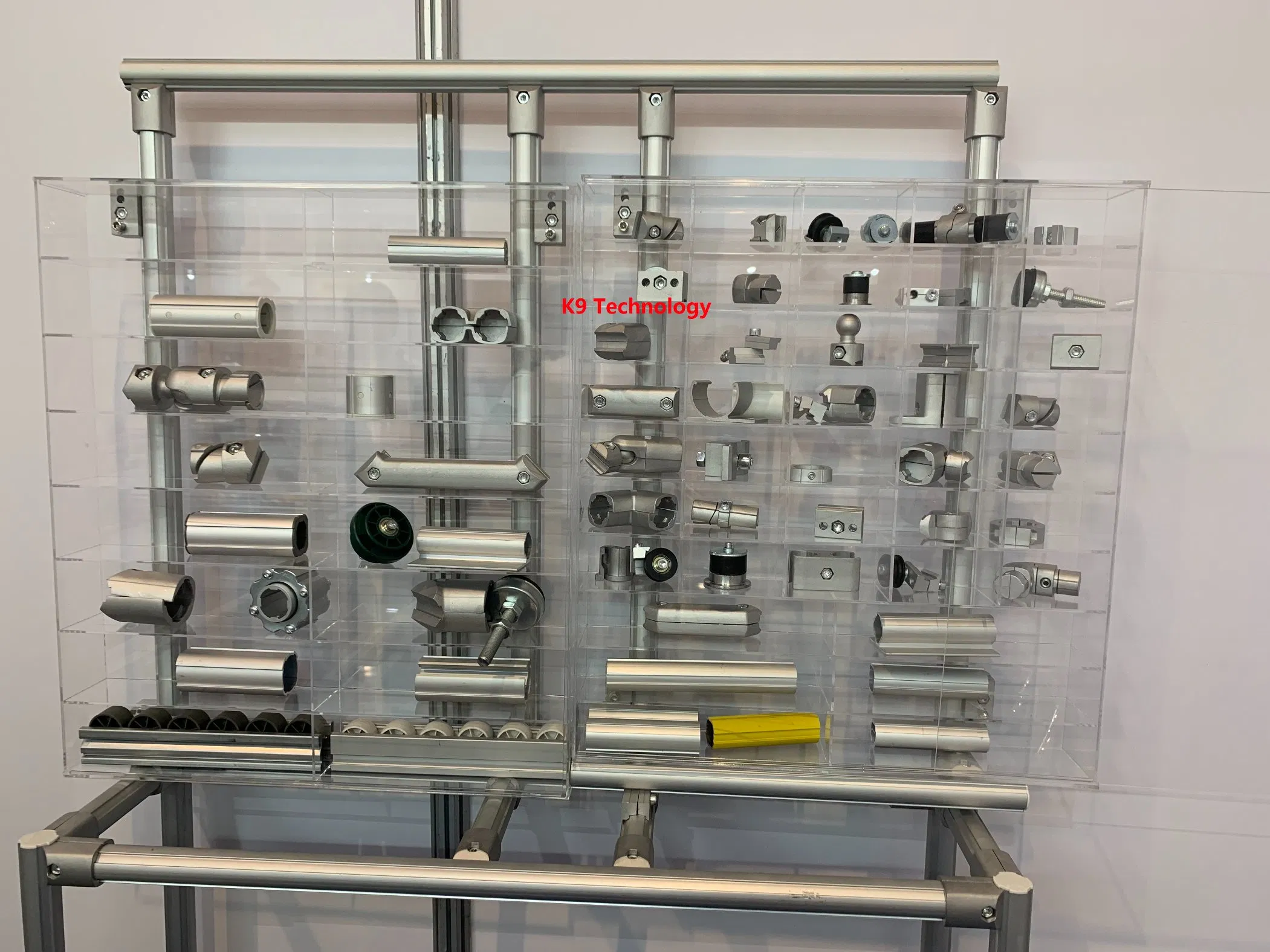 2025 Aluminum Tube Aluminum Telescopic Tube Industrial Use Product Line Worktable Aluminum Tube for Bicycle Frame Lean System