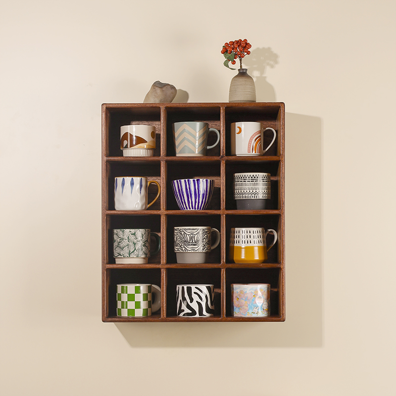 Wooden Cup Rack: Custom Storage & Display for Dishes, Spices, Kitchen Items & Accessories