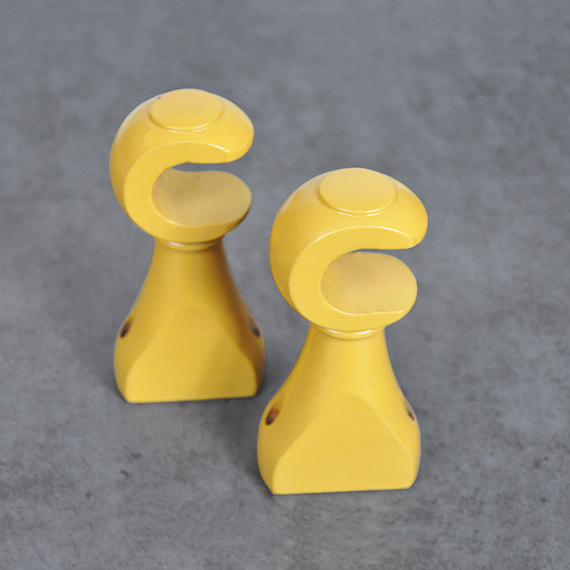 OEM Curtain Finials Brackets Wooden Curtain Pole Set 28mm Wood Curtain Rod