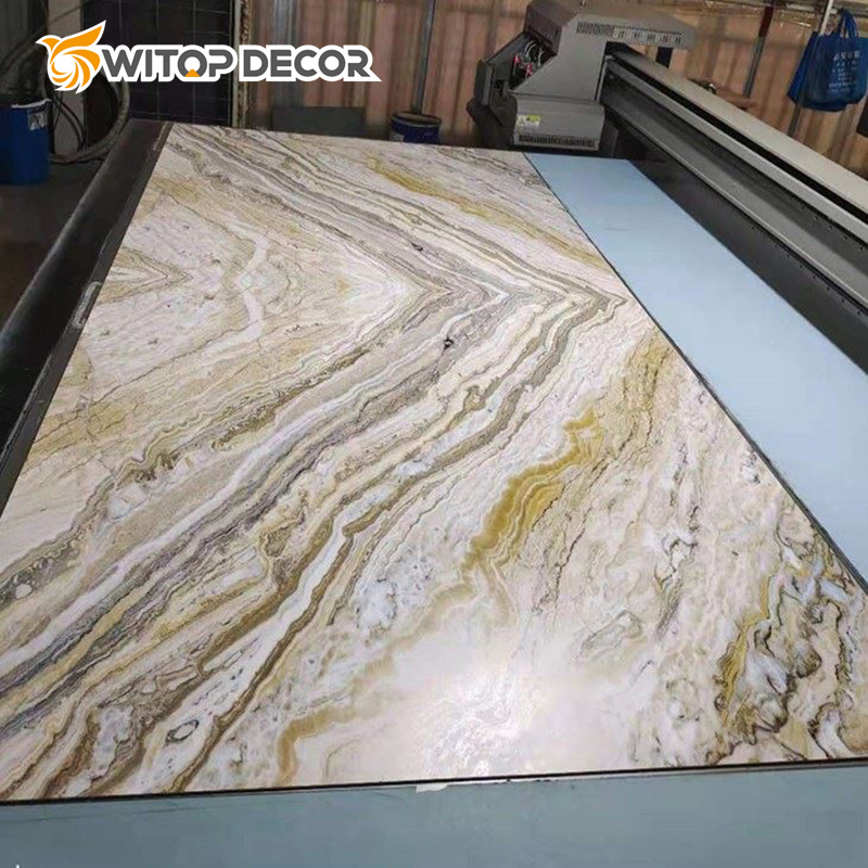 Oleg UV Resistant Marble Board Cloud Sheet Marble Acrylic Sheet