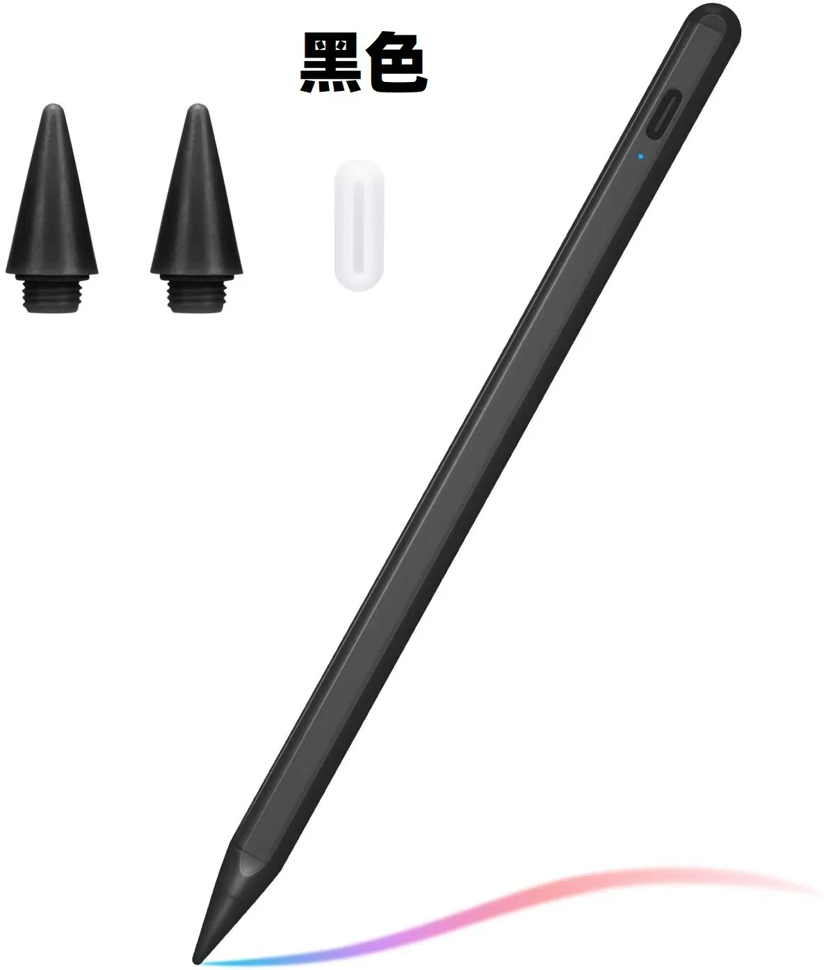 Smart Stylus Touch Pen with Magnetic Type Prevent Accidental Touch Capacitive Pen for iPad