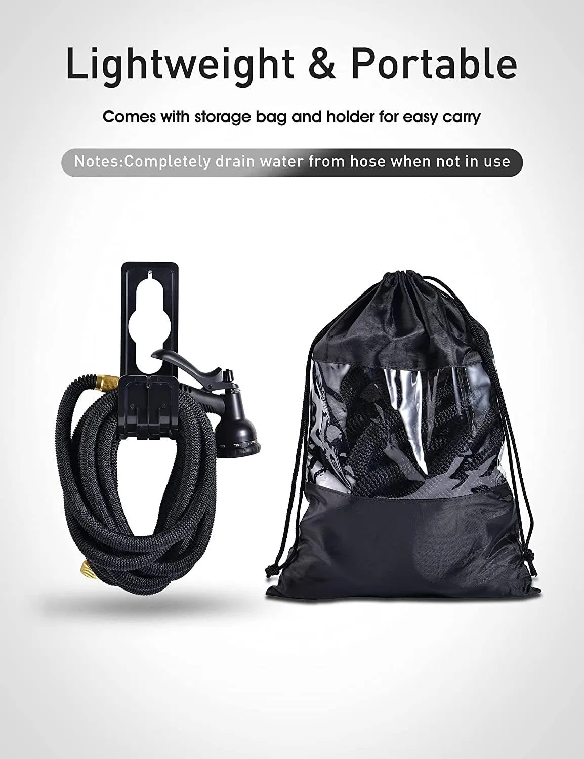 Car Wash Nozzle Telescopic Garden Watering Hose