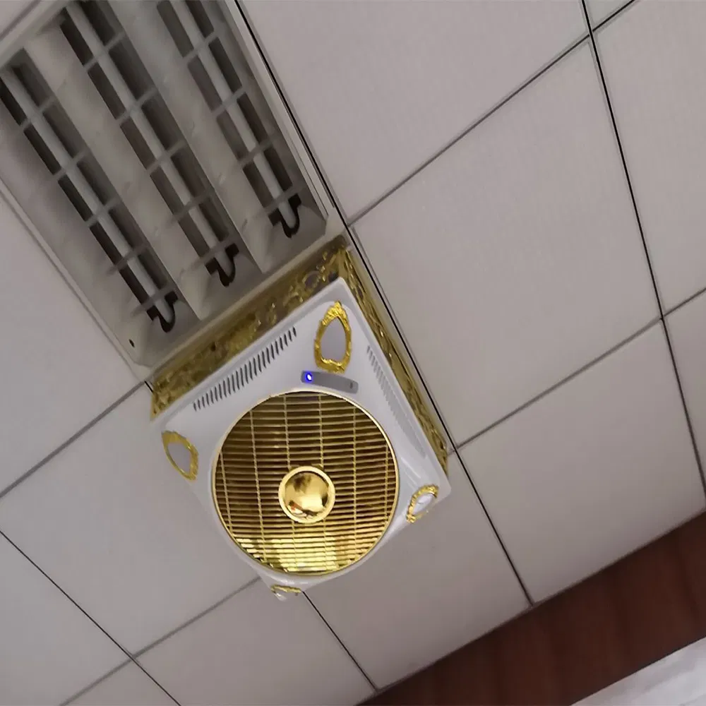 60X60cm 14 Inch Plastic Ceiling Fan with Light and Remote