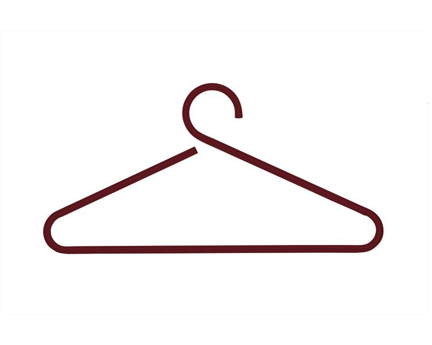 Silver Stainless Steel Wire Clothes Hangers Clothes Garment Coat Hanger