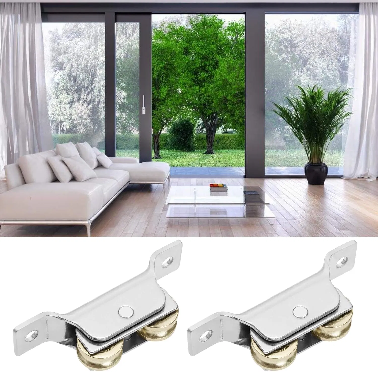 Sliding Door/Gate Window Double Bearing Roller Wheel