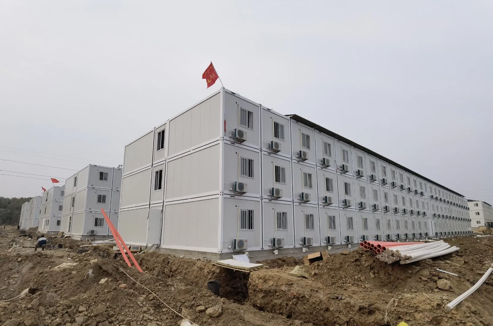 Lowest Price Prefabricated Container House Office Building