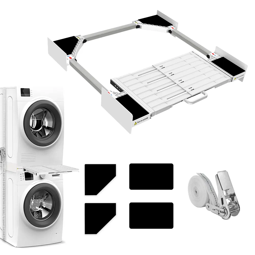 Compact Washing Machine Stacking Kit with Easy Assembly for Small Homes