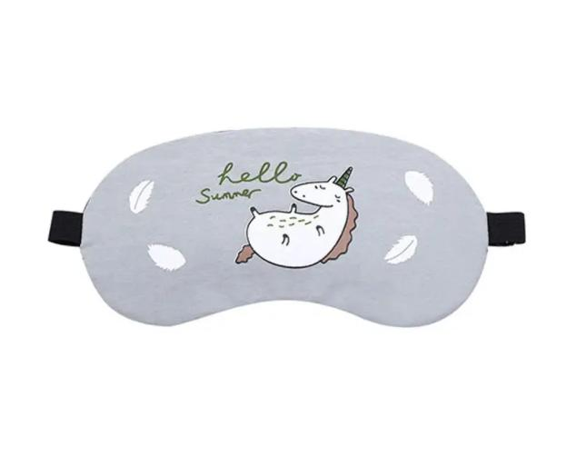 100% Polyester Promotion Customs Sleep Eye Mask