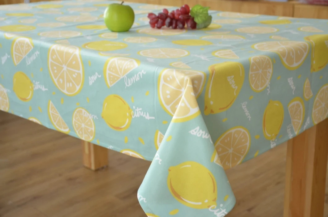 Custom Printing Design PEVA Waterproof Table Cloth