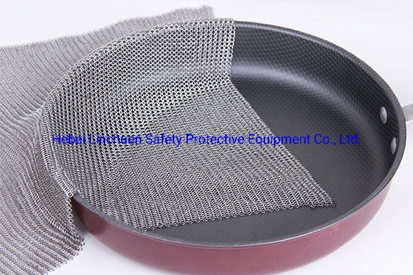 Chain Mail Mesh Pot Scrubber/Stainless Steel Scrubber