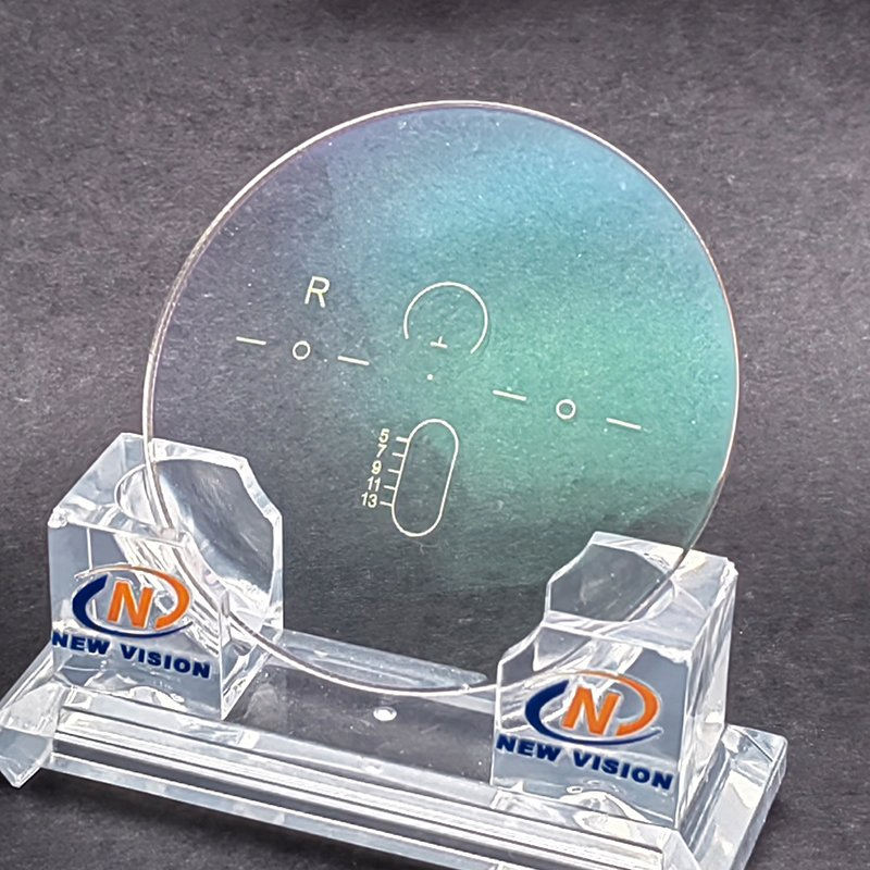 Prescription 1.56 Photogrey Progressif Ar Coating Green Coat Optical Resin Customize Lens