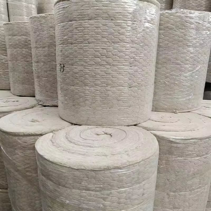 Thermal/Heat Insulation Materials Centrifugal Rock Wool Blanket/Roll