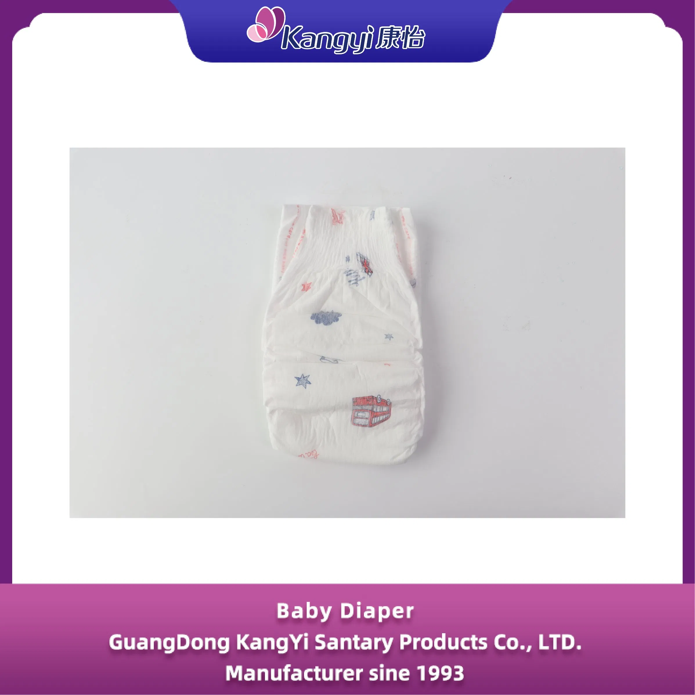 OEM Customized Manufacturer Disposable Tape Type Diaper Care Cotton Baby Diaper