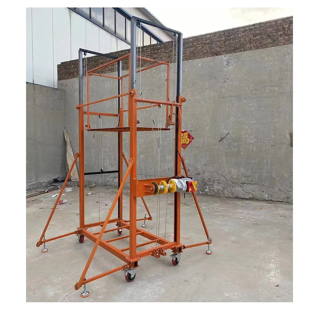 Electric Scissor Lift Steel Scaffolding Work Platforms Mobile Lift Tables 2m 3m 4m 5m 6m 8m 10m New Used Condition Core Motor