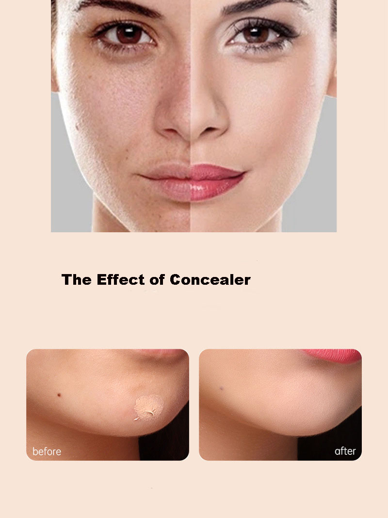 3D Repair Concealer Long-Lasting Moisturizing Tattoo Covering Liquid Concealer