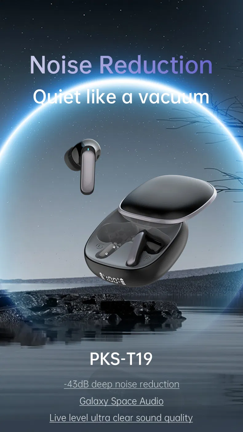 Беспроводные наушники Pikez T19 Bluetooth 5.3