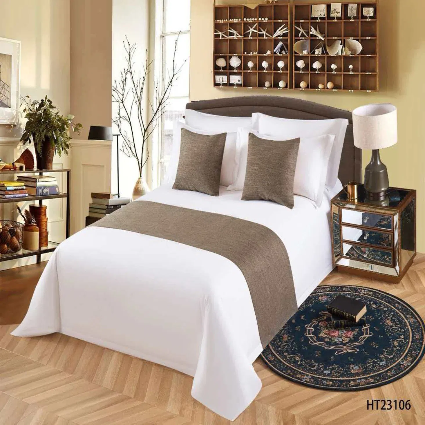 Hotel Luxe 100% Cotton White Bedding Set for Ultimate Comfort