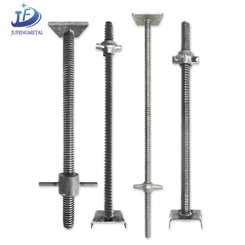 Galvanized Adjustable Steel U Fork Head Jack for Shoring Prop Construction